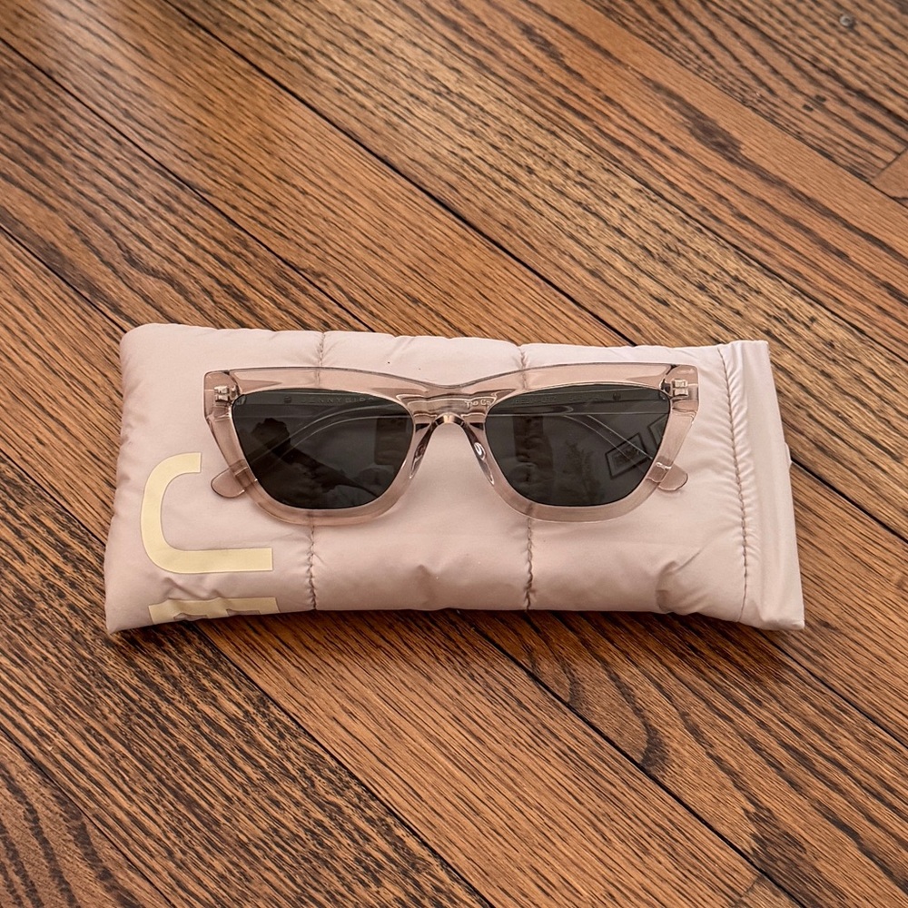 Brand new Jenny Bird Sunglasses, The Cateye in Crystal Smokey Quartz